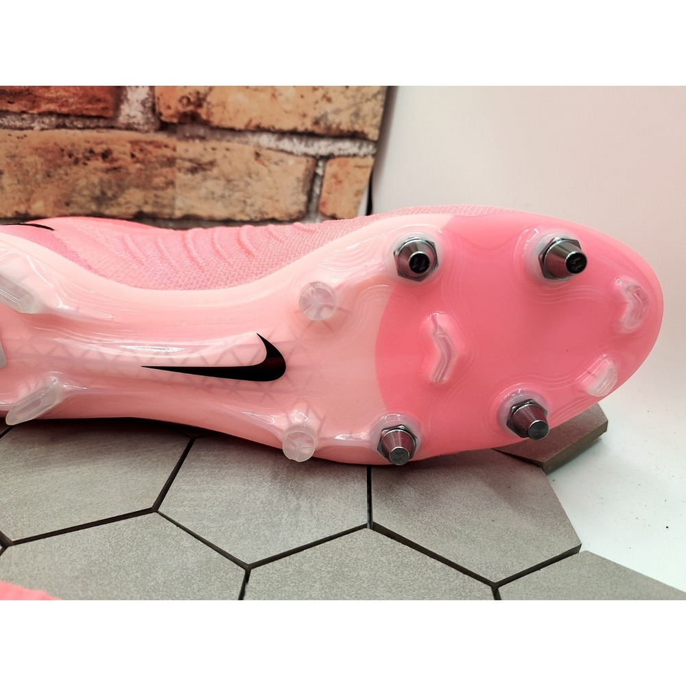 Nike Phantom GX Elite SG-Pro Anti-Clog Soccer Cleats Pink Blast FQ9034600 Men 12 - Picture 4 of 16